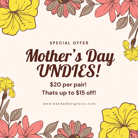 Mother’s Day Solid Color Undies