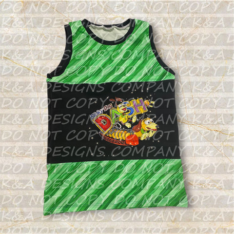 Size 6 Color Blocked Tank
