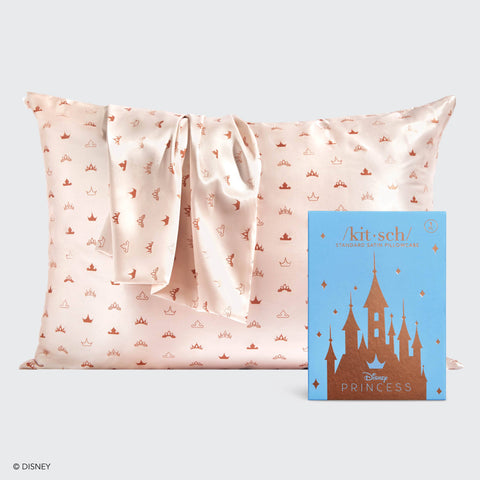 Crown x Kitsch Satin Pillowcase - Desert Crown